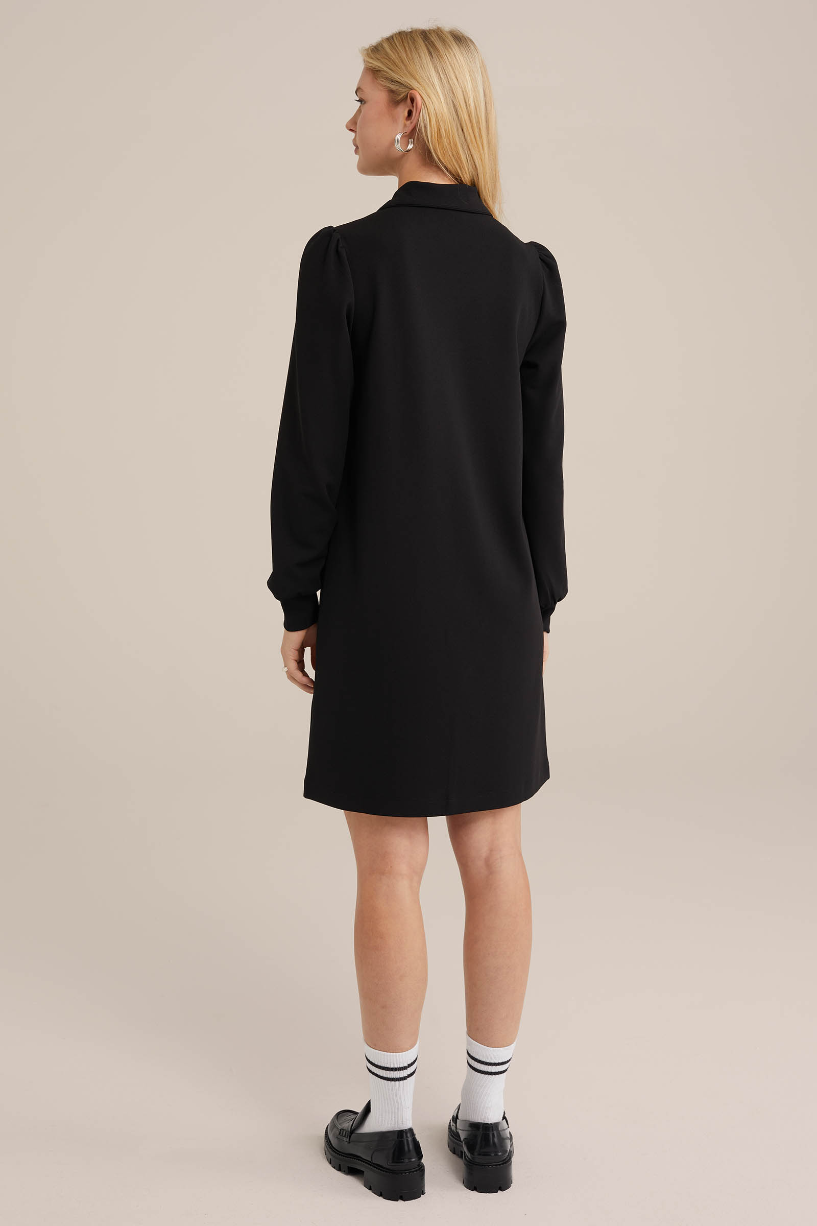 jersey jurk WE Fashion Zwart