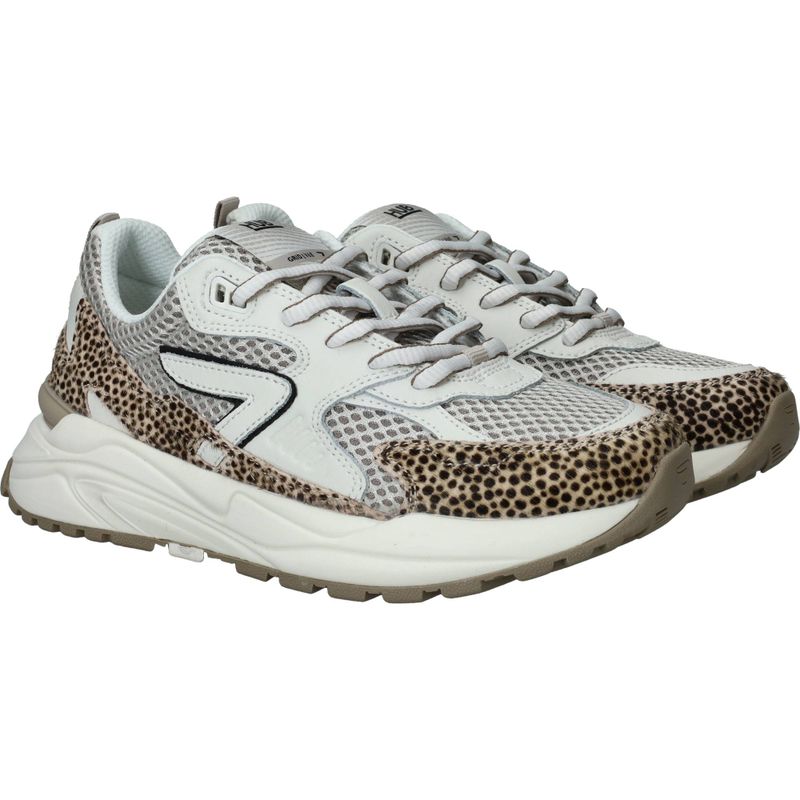 HUB Grid M52 Sneakers Beige Dames