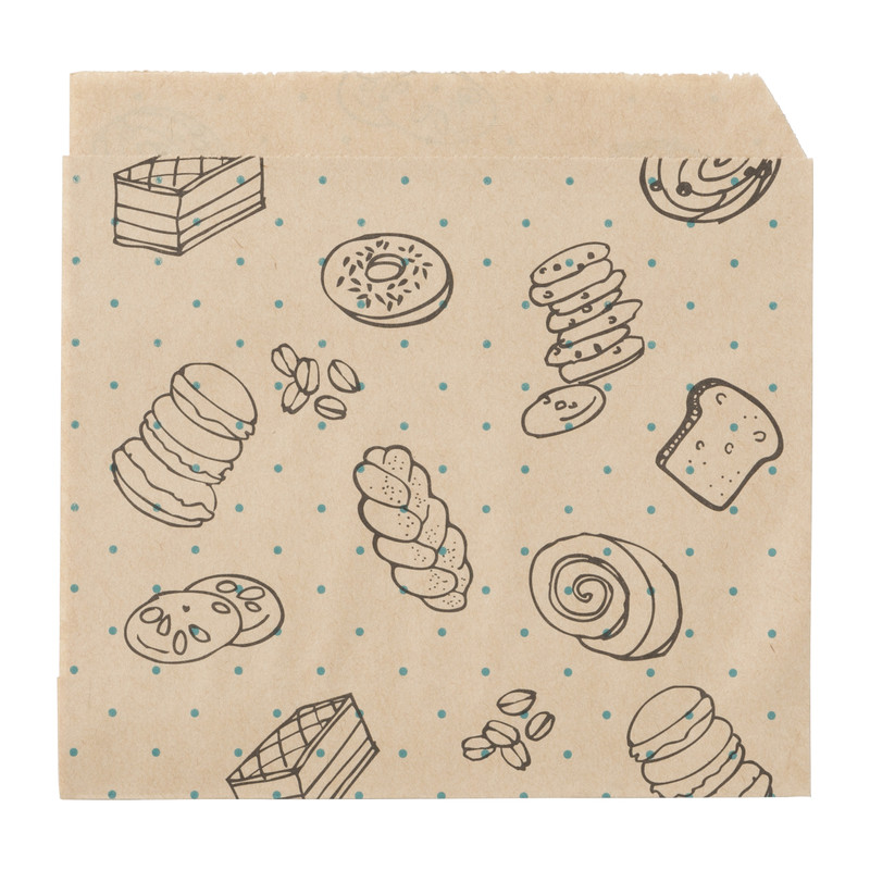 Papieren boterhamhouders - set van 24