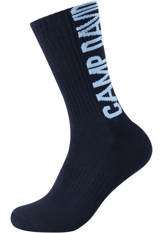 CAMP DAVID Socken »cushioned« 4 Stk. tlg. mit auffälligem Markenlogo-Design