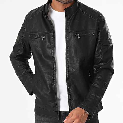 Veste Biker Noir