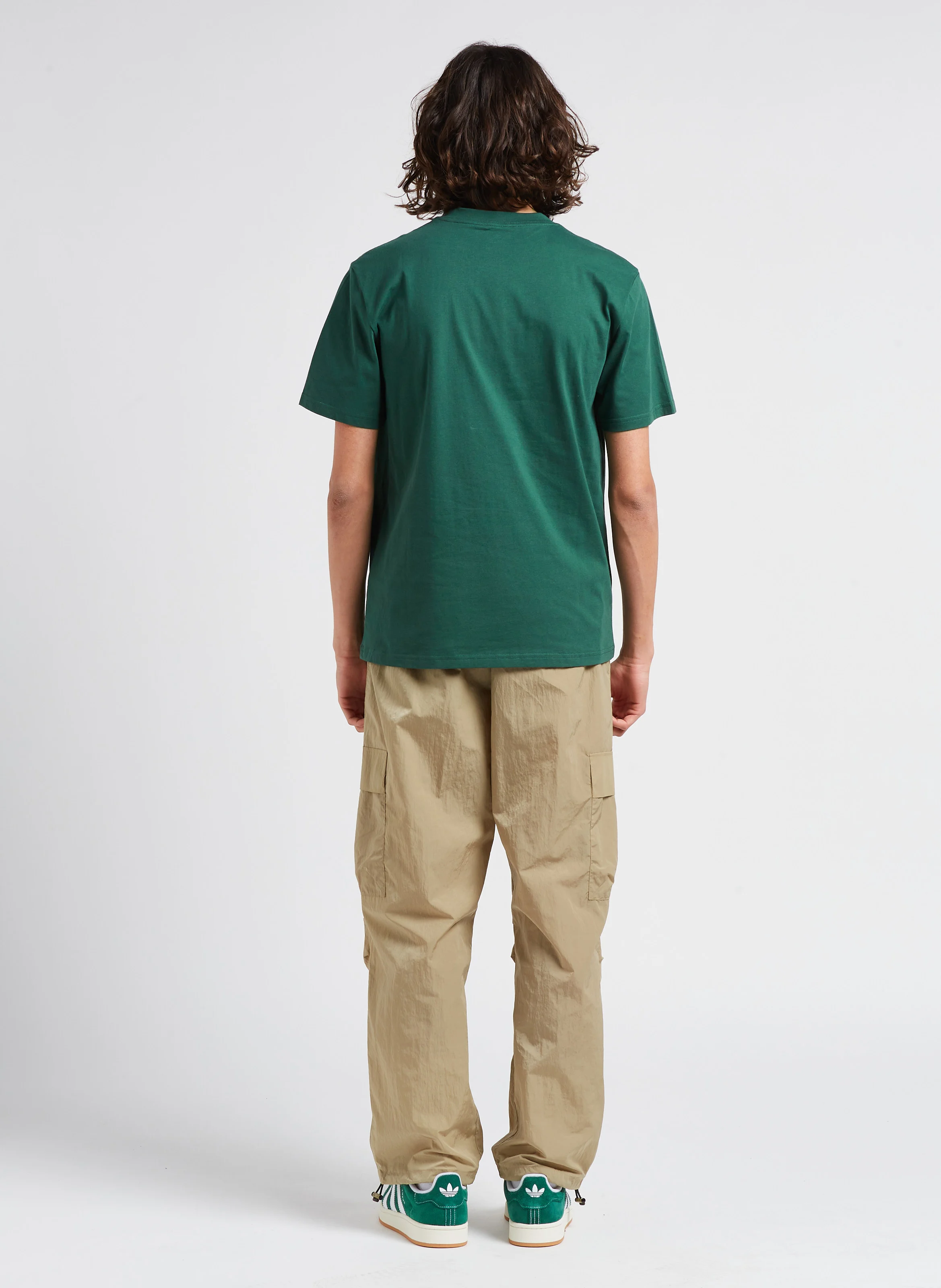 CAMPUS 00s - Baskets basses en cuir velours | Vert