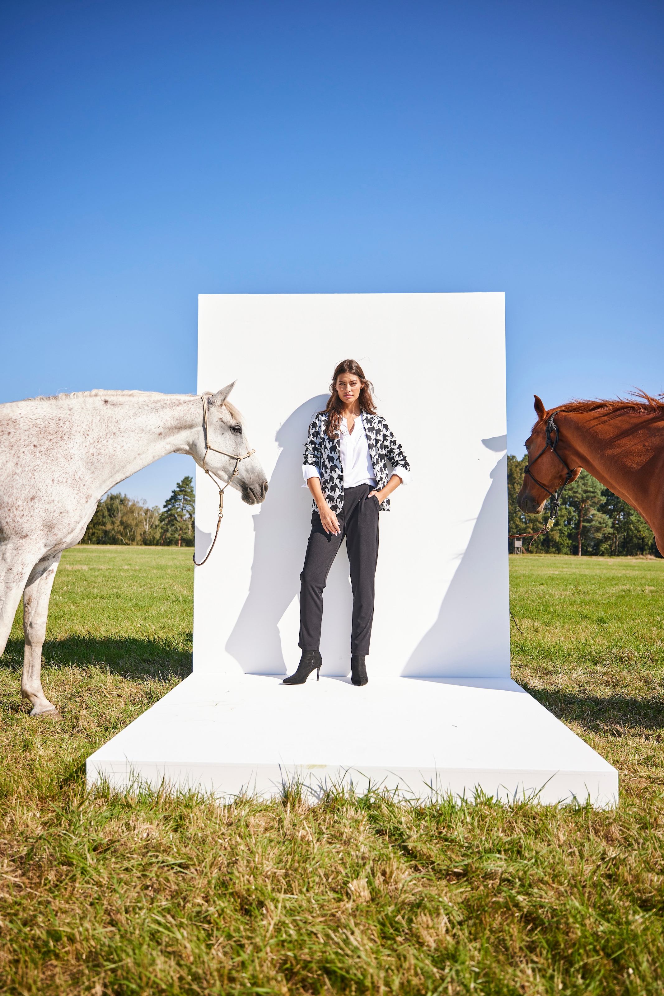 Aniston SELECTED Longbluse , mit extra-langen Manschetten