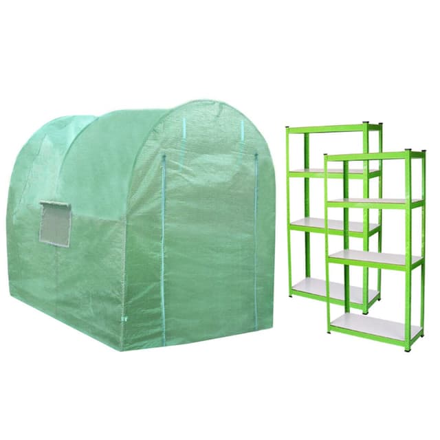 Polytunnel 19mm 2,5m x 2m med Racking