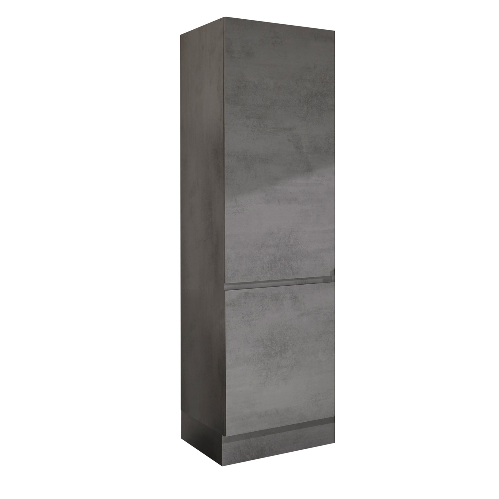 Küchenblock - Chromix anthrazit - Artisan Eiche - mit E-Geräten - 310 cm