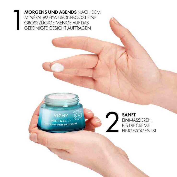 Vichy Mineral 89 Creme ohne Duftstoffe, 50 ml