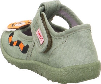 Superfit Spotty Slippers, Green