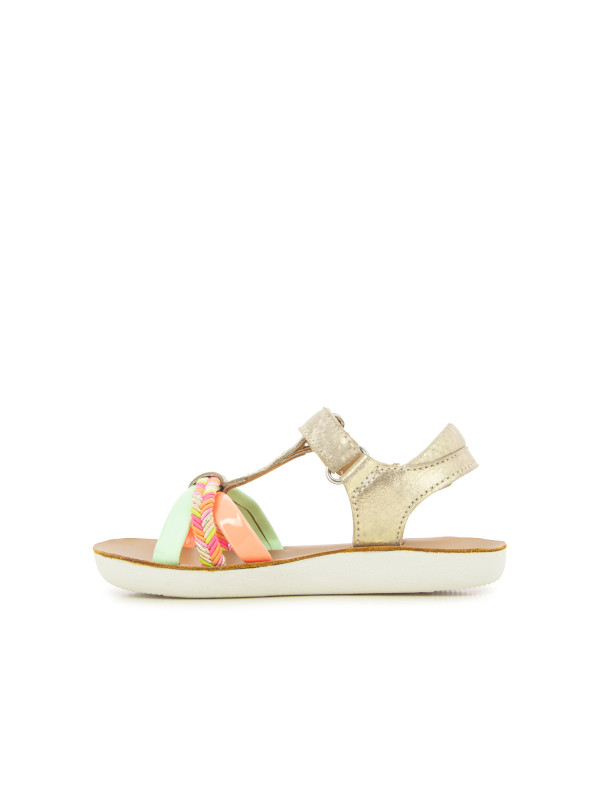 Shoo Pom - Sandales fille GOA SALOME Shine Beige
