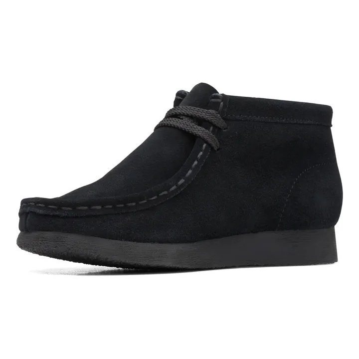 Clarks Bottines Lacets Wallabee Boot | Noir