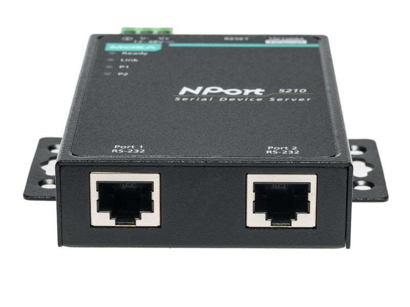 Moxa Serieller Geräteserver NPort 5210 Serieller 2-Port-RS-232-Geräteserver