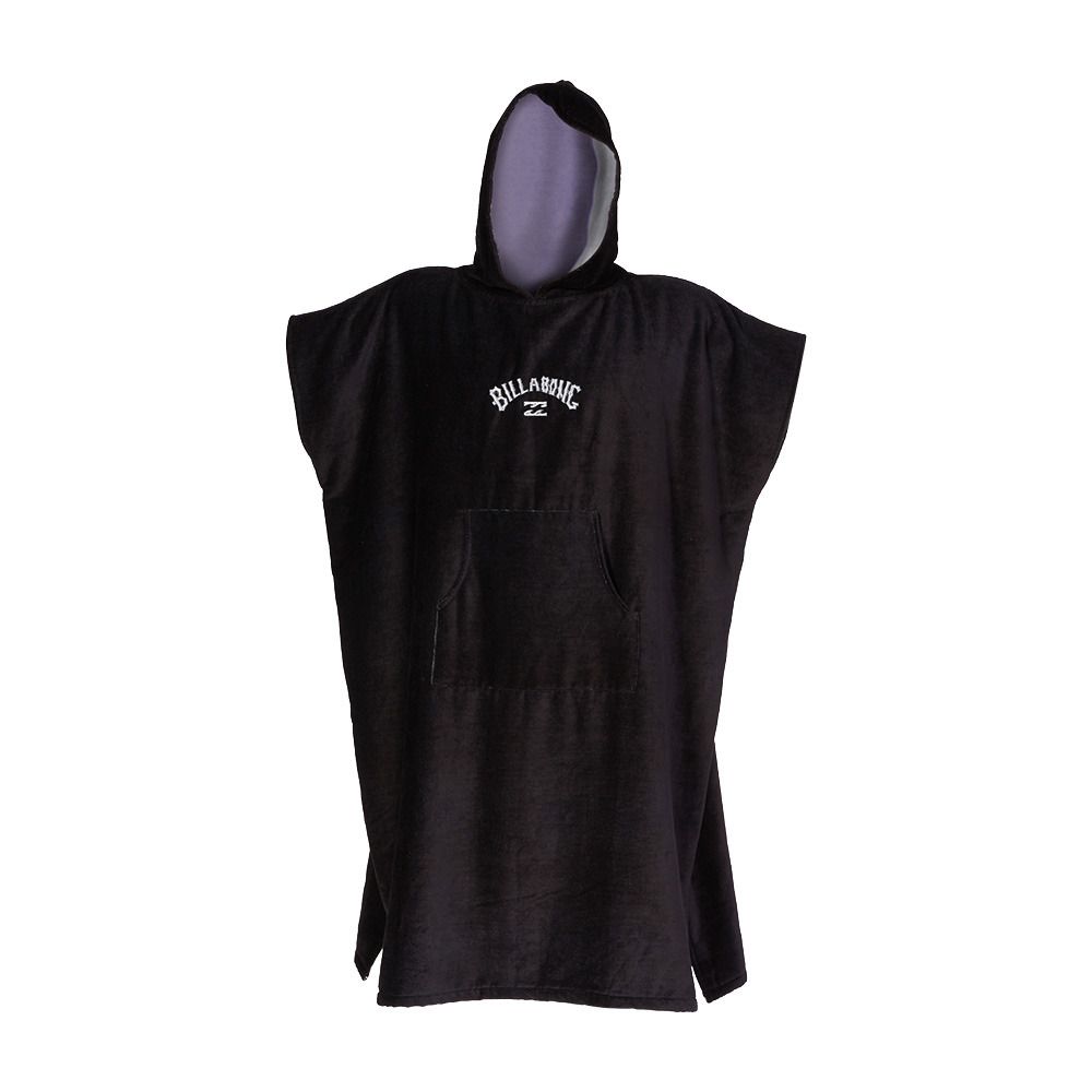 Billabong HOODED TOW - Poncho serviette Homme black