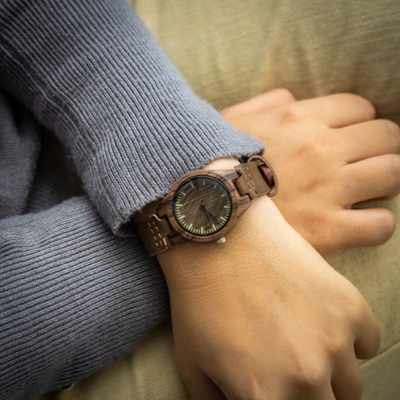 Montre Femme CHTIME bracelet Cuir Marron