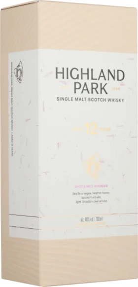 HIGHLAND PARK 12 YEARS SINGLE MALT 70CL
