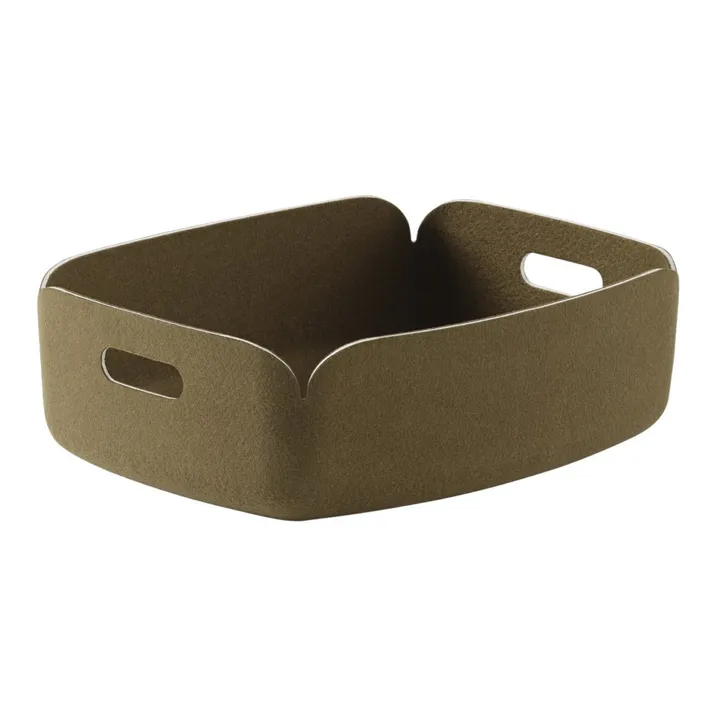 Muuto Panière Tray Restore | Vert kaki