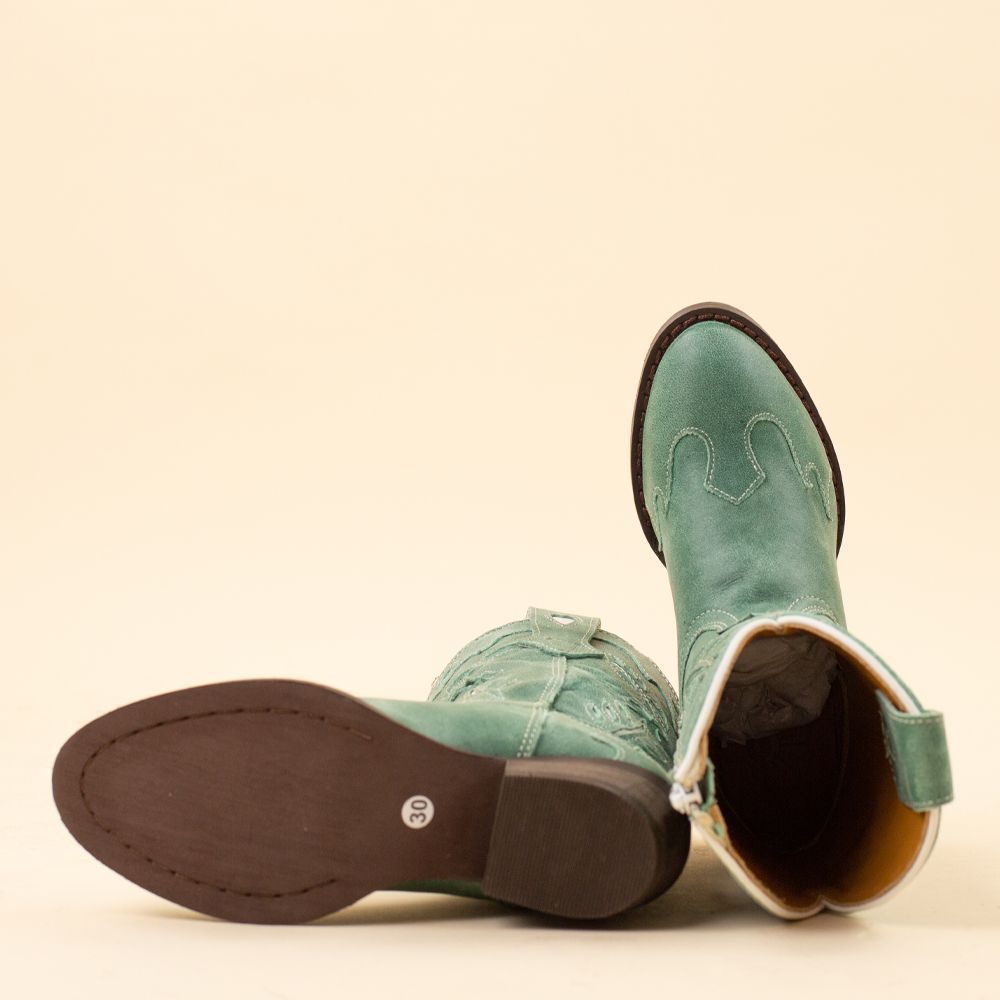 Moonrise Jacira cowboylaarsjes turquoise