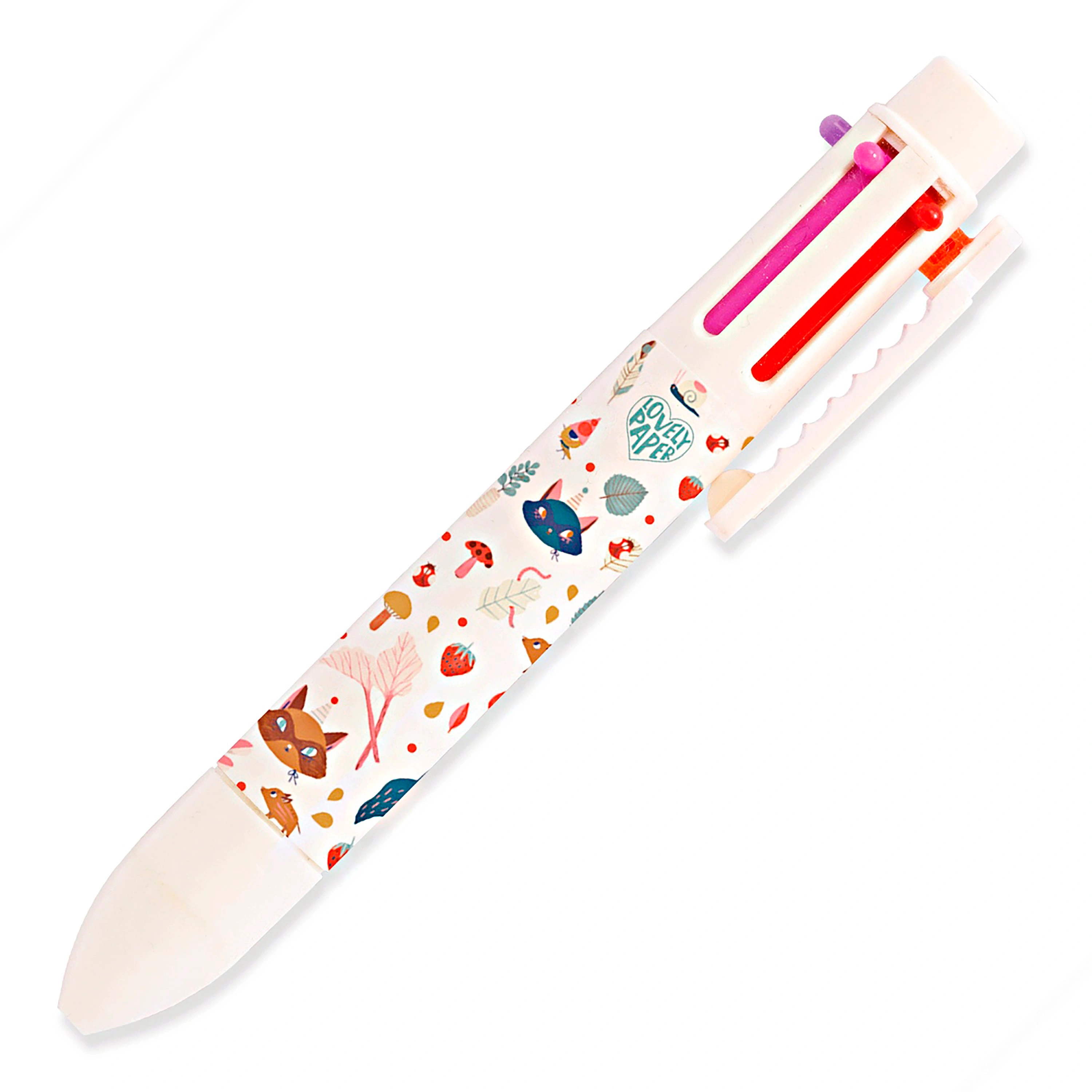 Regenbogen-Stift LUCILLE mit 6 Farben