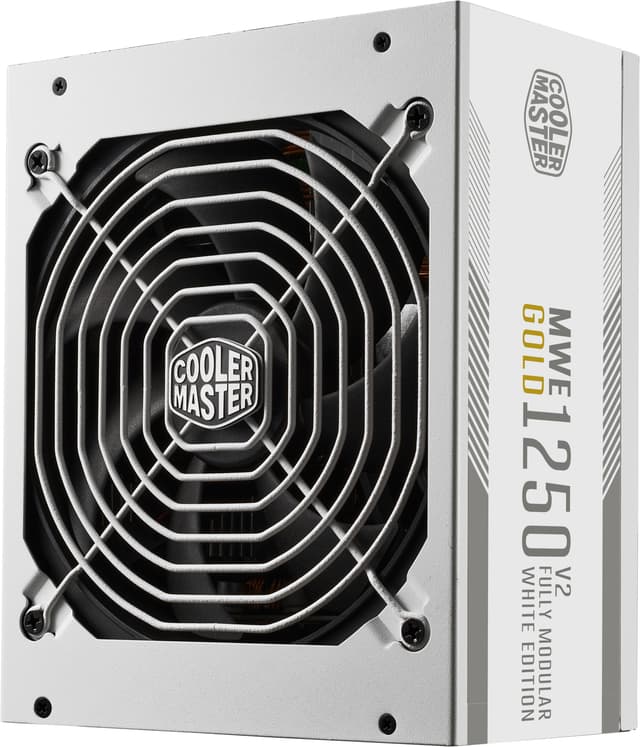 Cooler Master MWE Gold V2 ATX 3.1 1.250W strømforsyning (hvid)