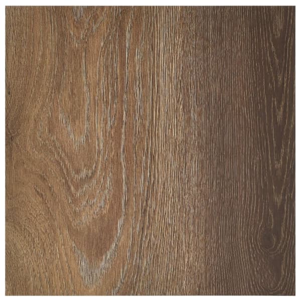 vidaXL Selvklebende gulvplanker 20 stk PVC 1,86 m² brun