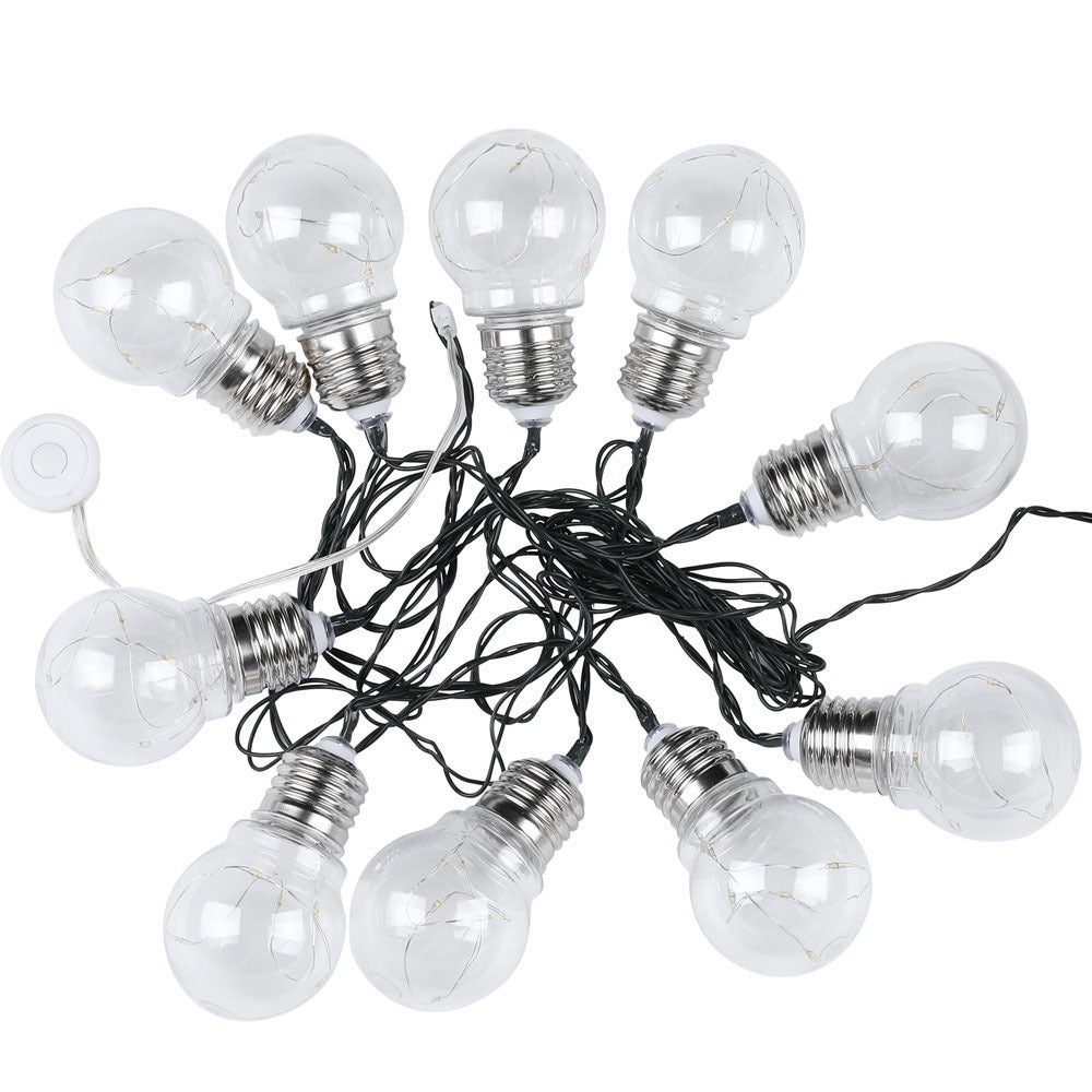 Zonnelampen - Zonne-lichtsnoer - IP44 - 100 lumen - 3000K