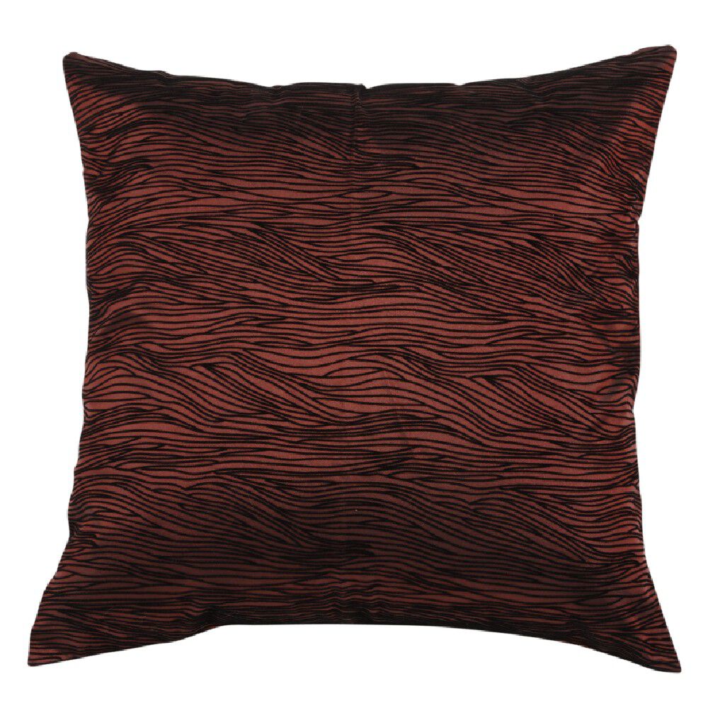 Housse de coussin effet satiné