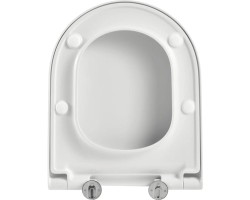Jungborn wandclosetset ONE 53, randloos, glanzend wit, met toiletzitting met Turbo-Flush-technologie