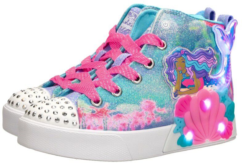 Skechers Twinkle Magic - Mermaid Sea licht blauw