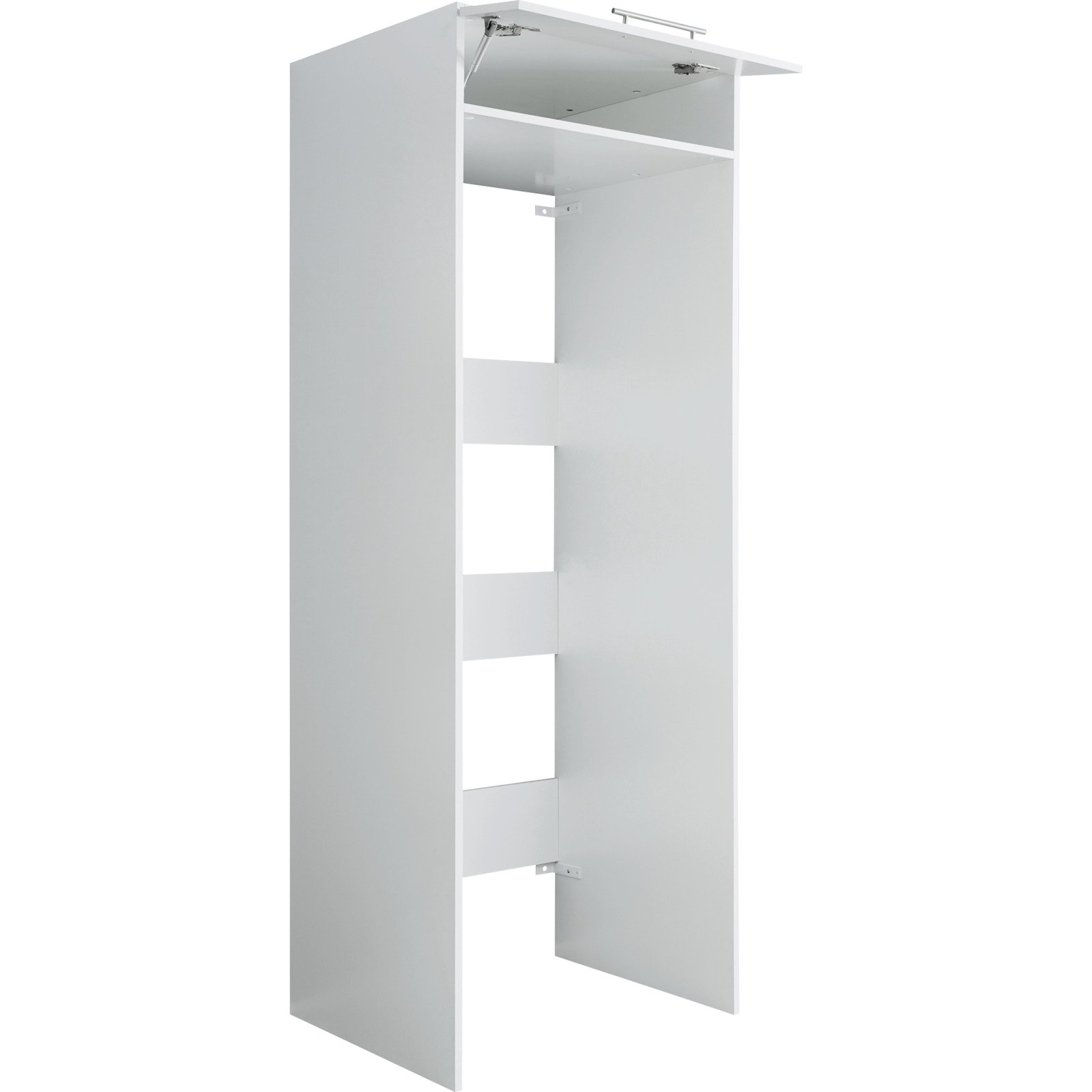 Waschmaschinenschrank Laundreezy melamin weiss matt 67,5 x 200 x 67,5 cm