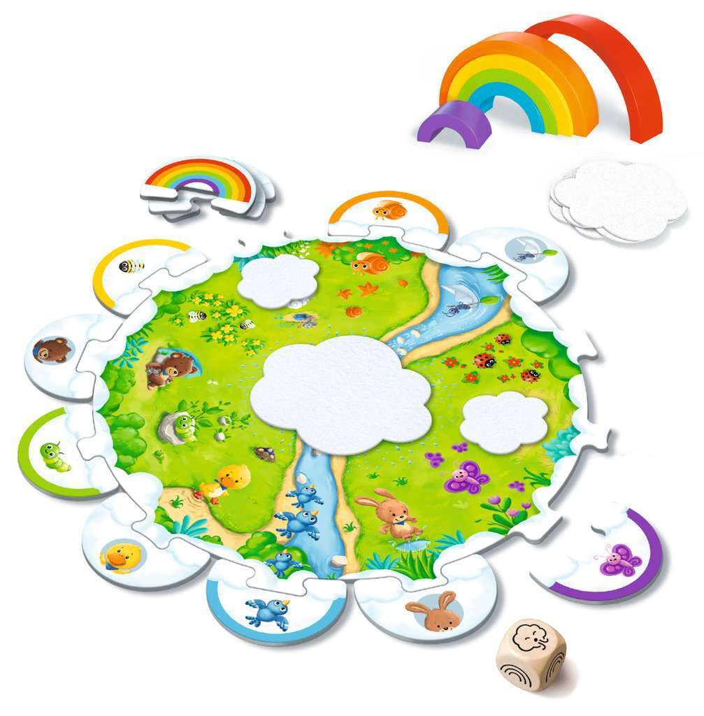 Ravensburger Spiel ministeps: Emils buntes Regenbogen-Spiel