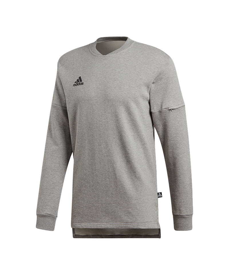 adidas Tango Sweatshirt Grau Schwarz