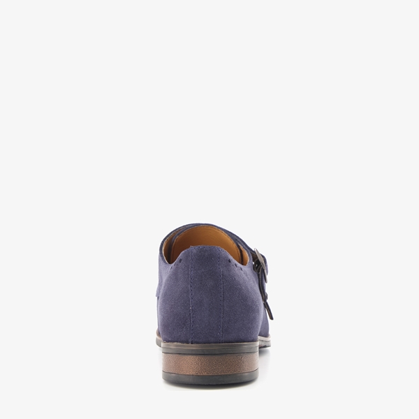 Van Beers suède heren gespschoenen