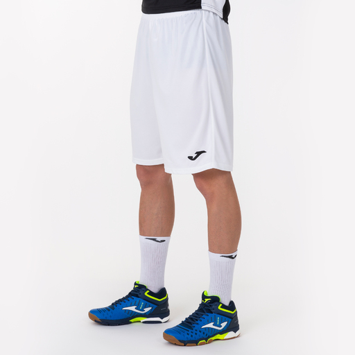 Shorts brancos compridos Joma Nobel
