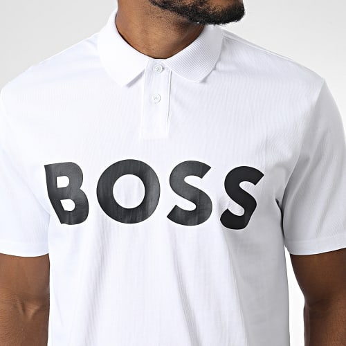Polo Manches Courtes Pa Big Logo 50476993 Blanc