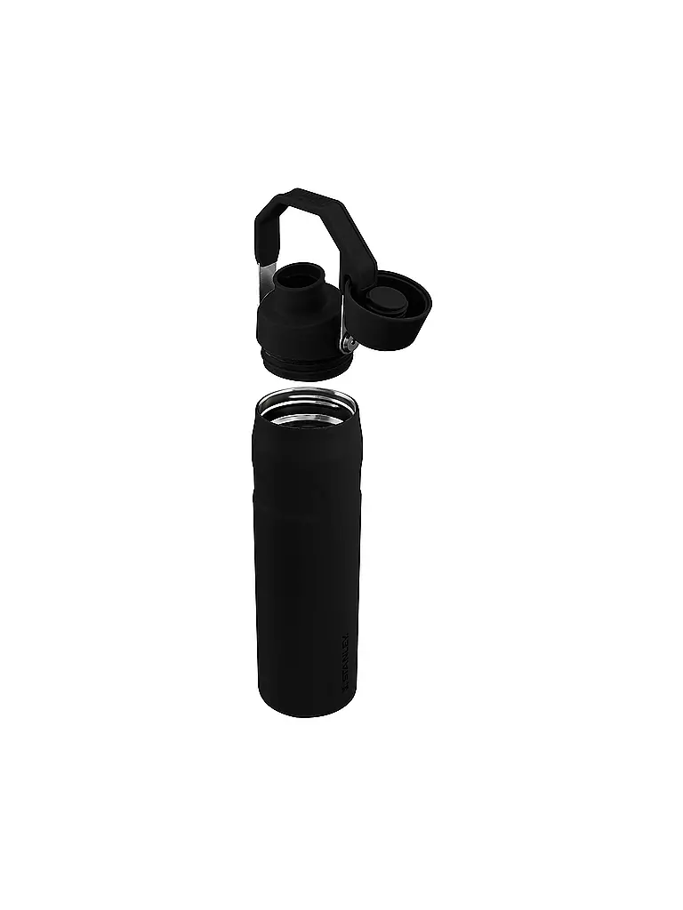 STANLEY Isolierflasche - Thermosflasche ICEFLOW FAST FLOW BOTTLE 0,6l Black schwarz