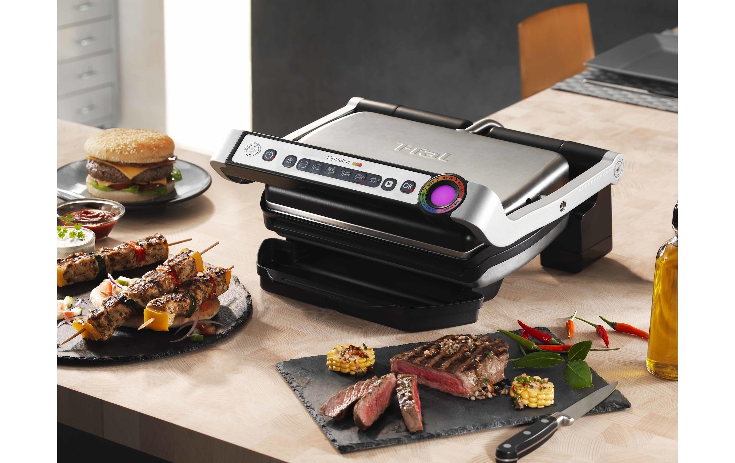 Tefal Kontaktgrill »Optigrill GC705D« 2000 W