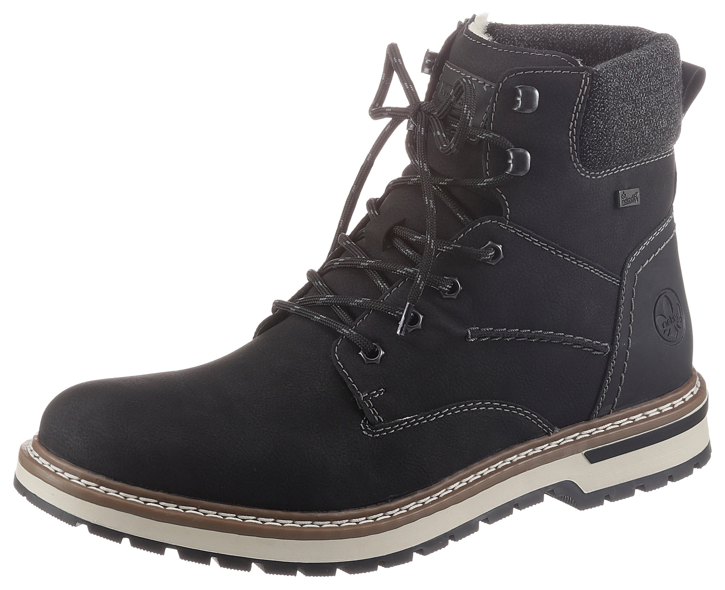 Rieker Schnürstiefel  mit Rieker-TEX Ausstattung