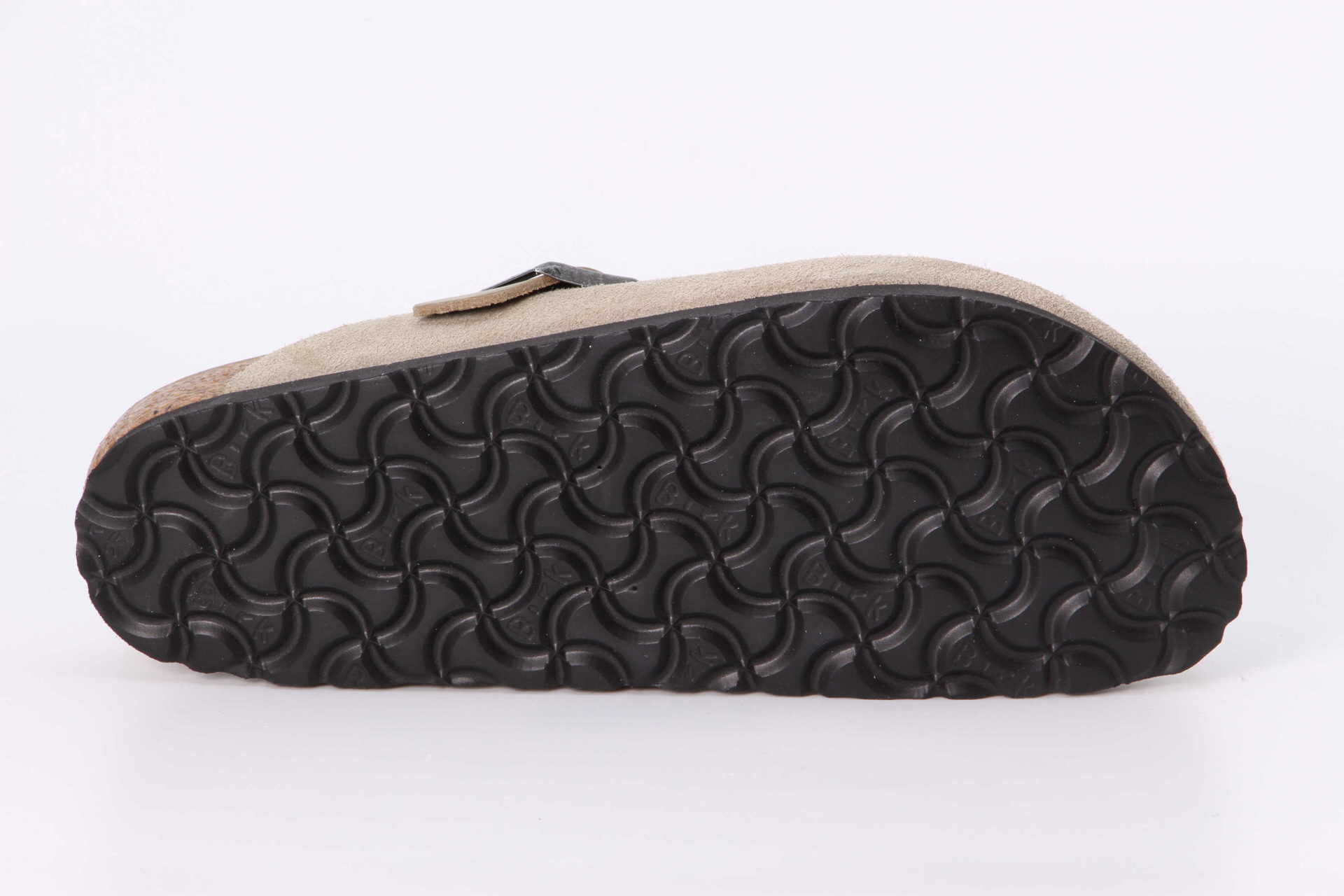 Birkenstock Boston Braided schmal taupe