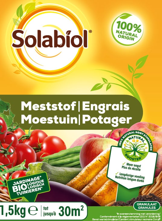 Solabiol meststof moestuin 1,5 kg