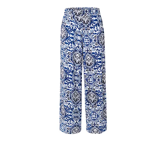Bedruckte Palazzohose