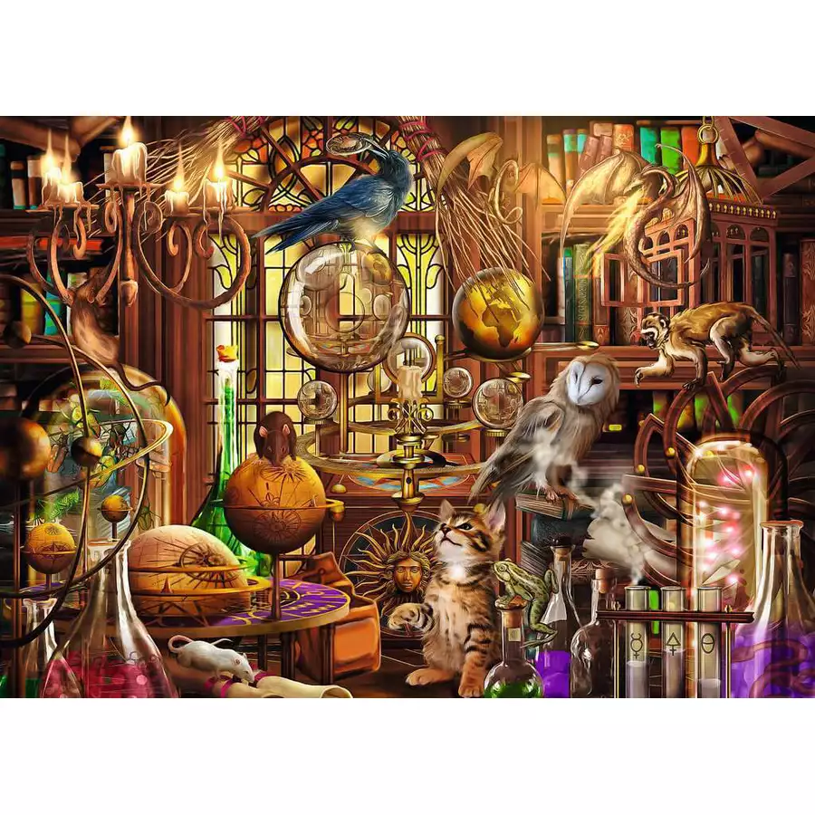 Ravensburger Merlins Labor bunt