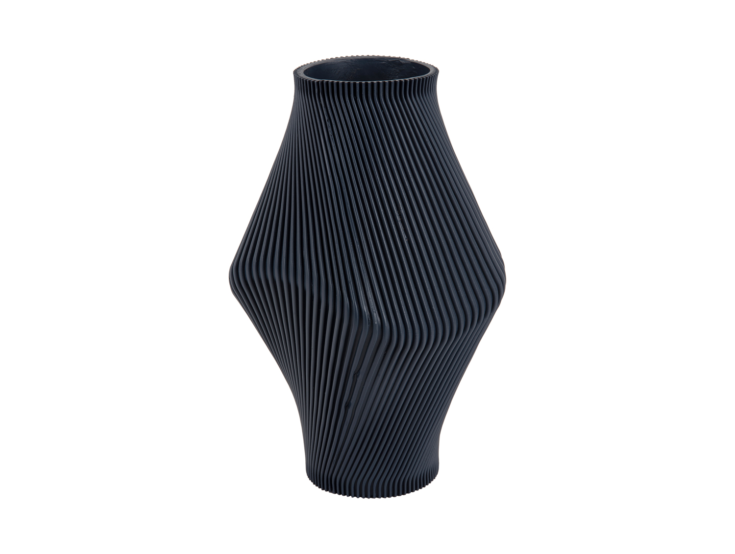Vaas Twisted Rib - Donkerblauw