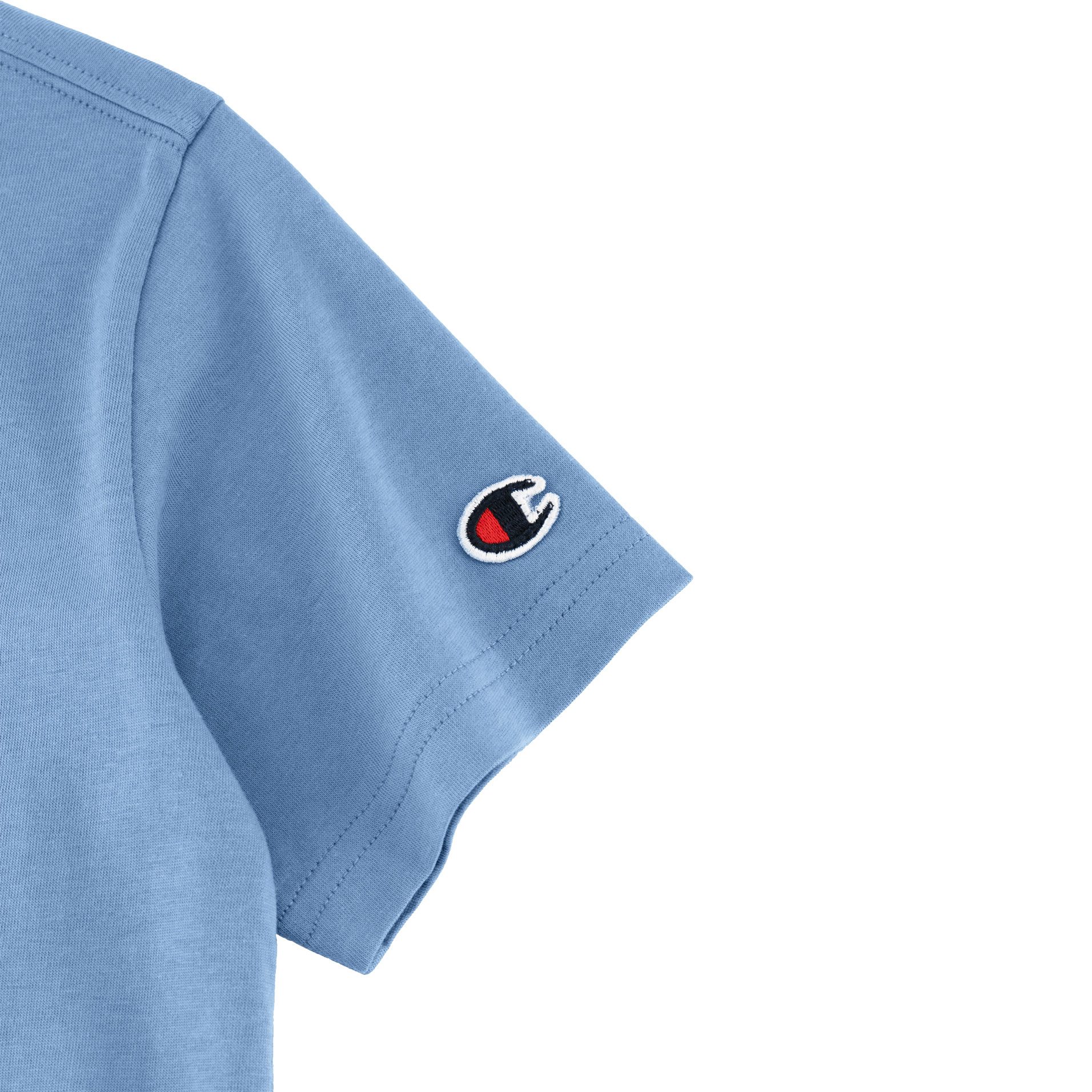 Champion Crewneck T-Shirt Jungen blau