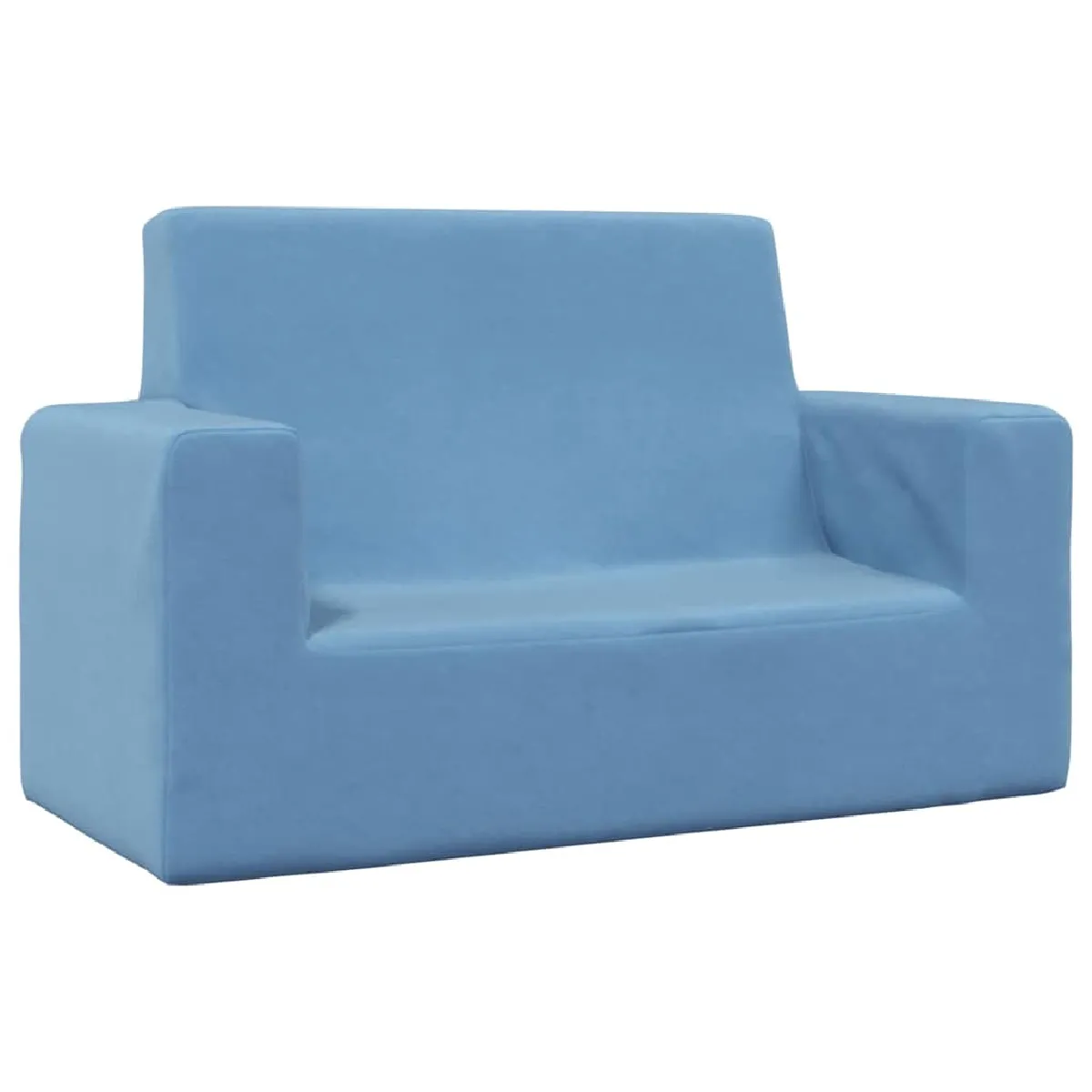 vidaXL Canapé Enfants Bleu