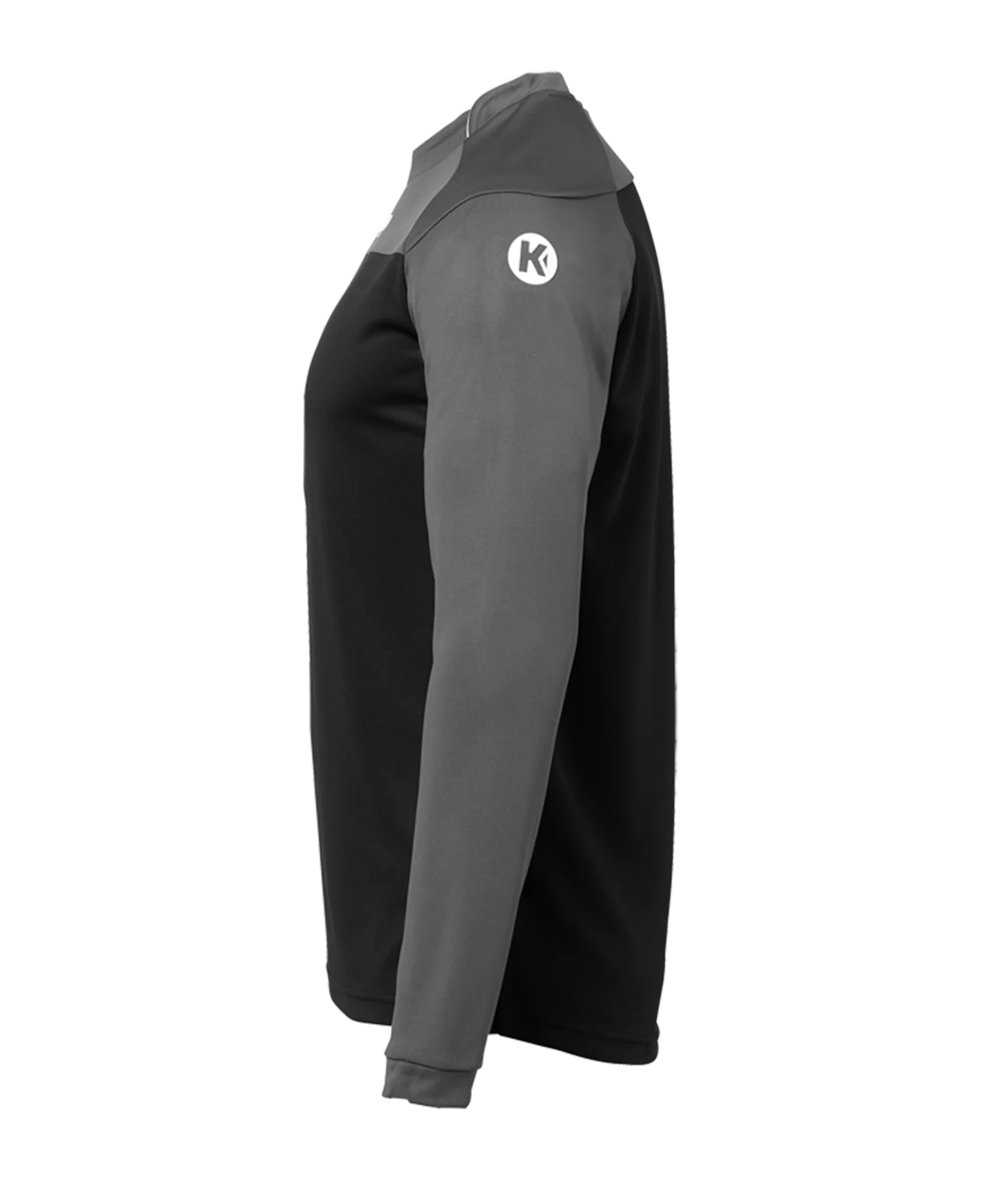 Kempa Prime Shirt langarm Schwarz Grau F01