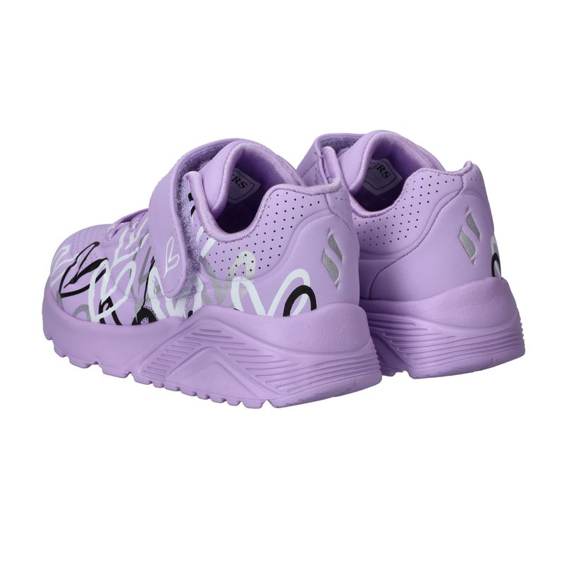 Skechers Uno Lite Love Levitate Sneakers Paars Meisjes