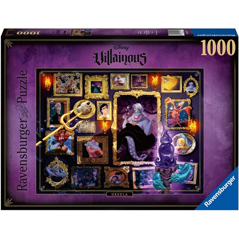 Puzzle 1000 pièces - Villainous Ursula