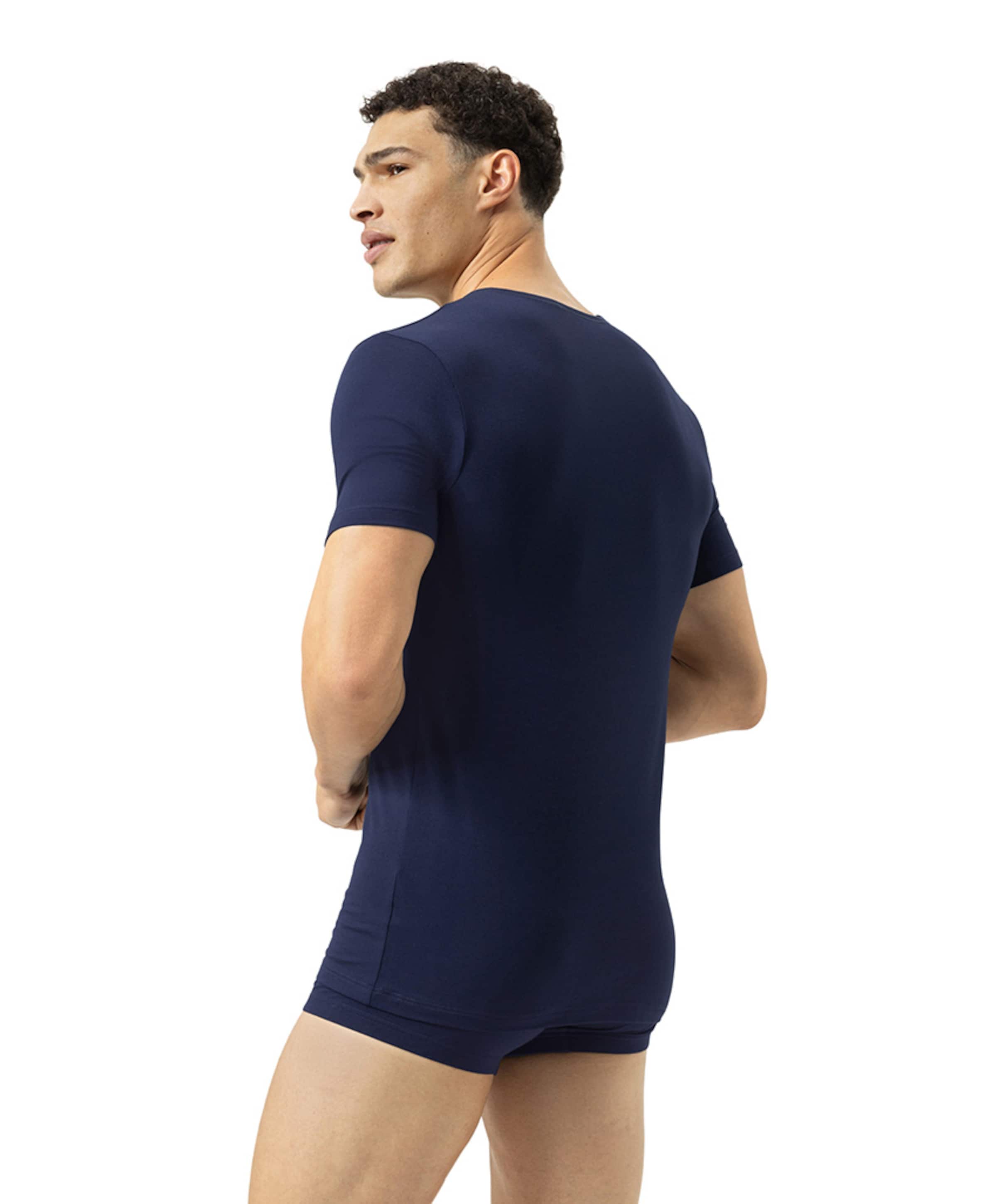 Mey Heren T-shirt blauw