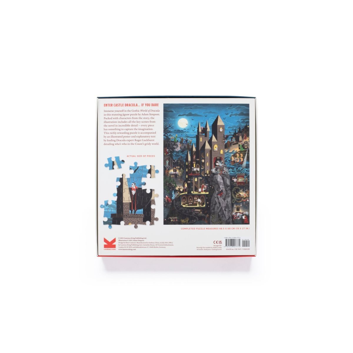 World Of Dracula 1000 Piece Jigsaw Puzzle: A Jigsaw Puzzle by Adam Simpson