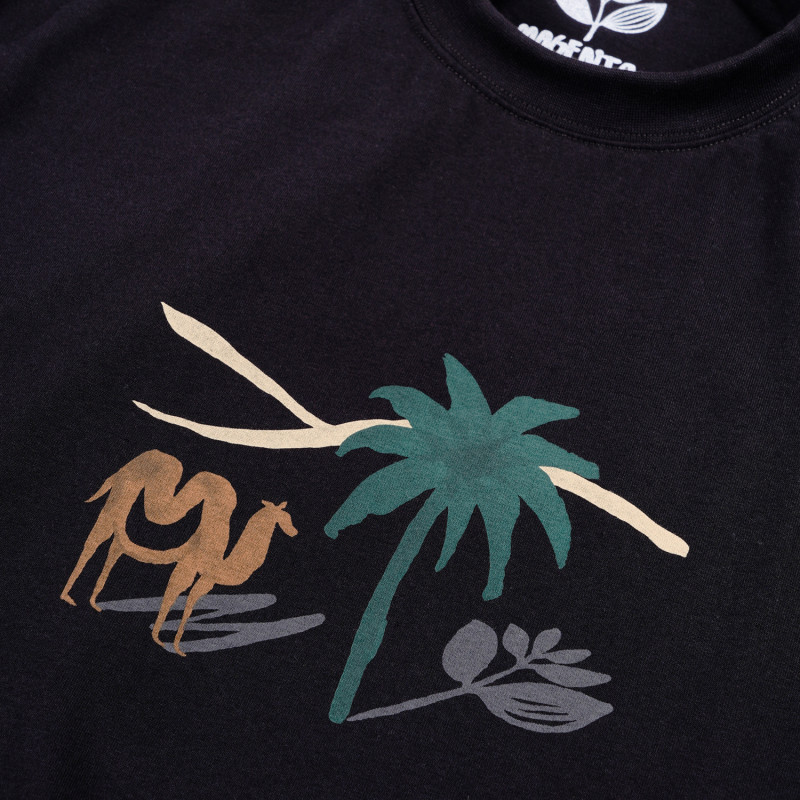 T-SHIRT DÉSERT - NOIR