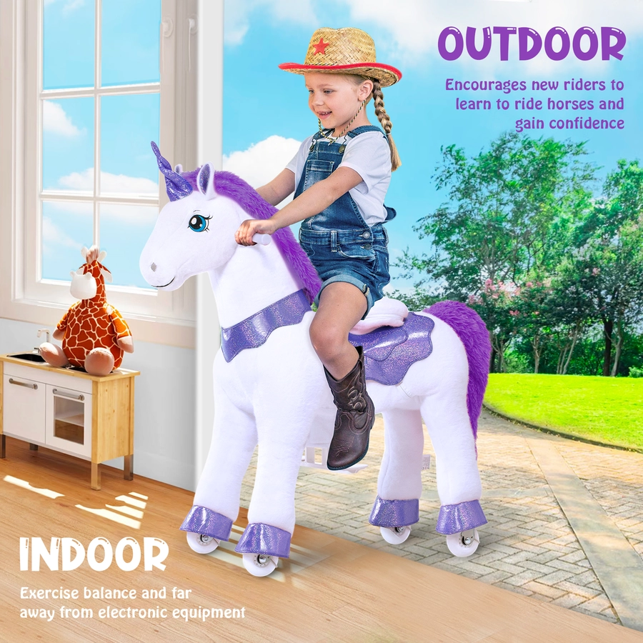 PonyCycle® Purple Unicorn - groß