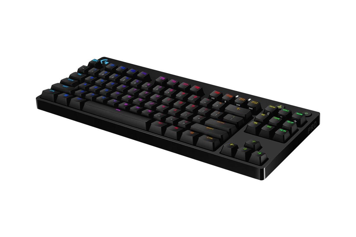 Logitech - PRO Gaming Keyboard - English (UK) - QWERTY Layout - Black - Mechanical Keyswitch - Windows, Mac OS
